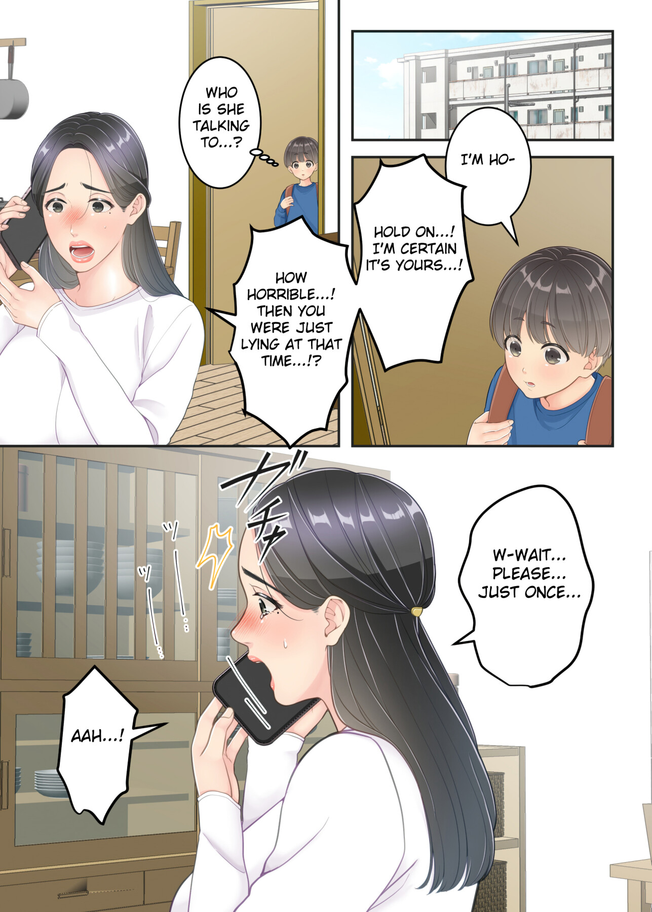 Hentai Manga Comic-My mom and the delivery guy.-Read-63